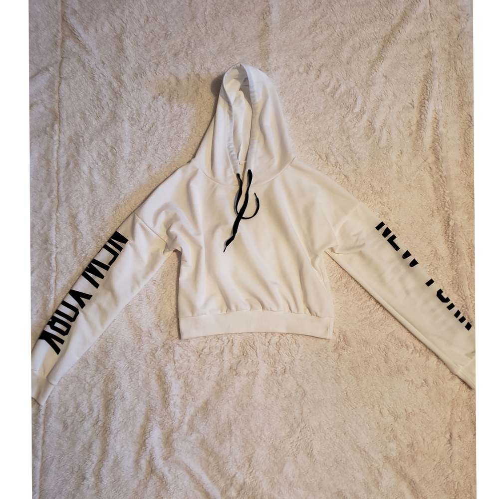 Crop top New York hoodie